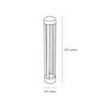 Landscape Bollard Lights Minimalist Four-Post LED Outdoor Light