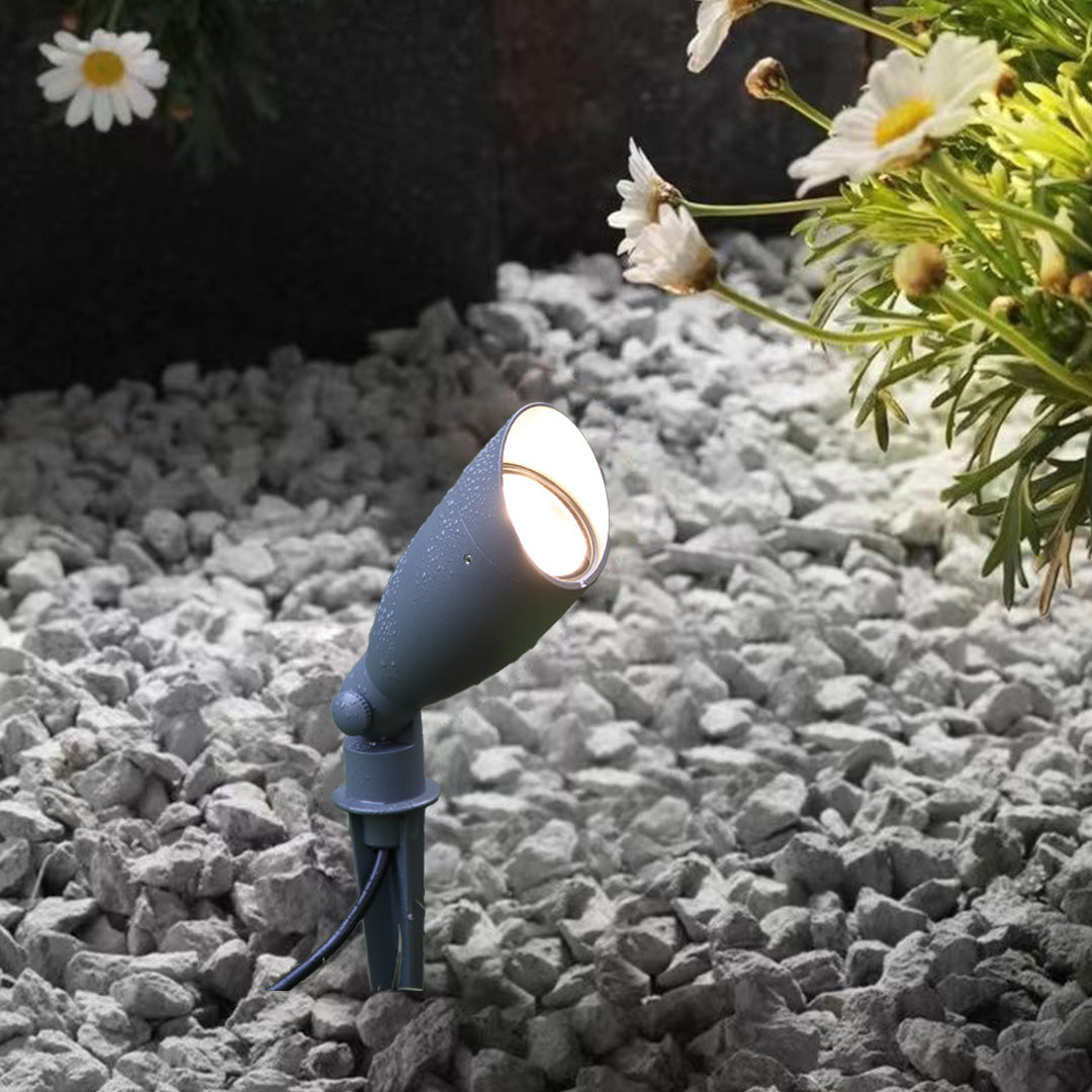 LED Outdoor Spike Spotlight Minimalist Accent Lighting Garden Lights