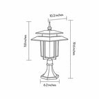 Large Pillar Lights Outdoor Modern Waterproof Light