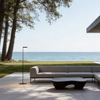 Black Lamp Floor Outdoor Garden Waterproof Modern Minimalist Lamp