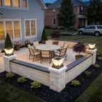 Large Pillar Lights Modern Waterproof Outdoor Light