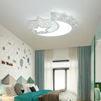 Moon Star Shaped LED Modern Ceiling Lights Flush Mount Lighting Hanging Lamp
