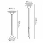 LED Bollard Path Lights Waterproof Outdoor Landscape Light
