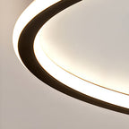 LED Circle Ceiling Lamp Simple Acrylic Metal Light