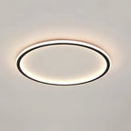 LED Circle Ceiling Lamp Simple Acrylic Metal Light