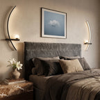 LED Curved Wall Light Modern Elegant Fixture for Home and Living Room