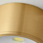 LED Downlight Modern Gold Cylindrical Copper Light