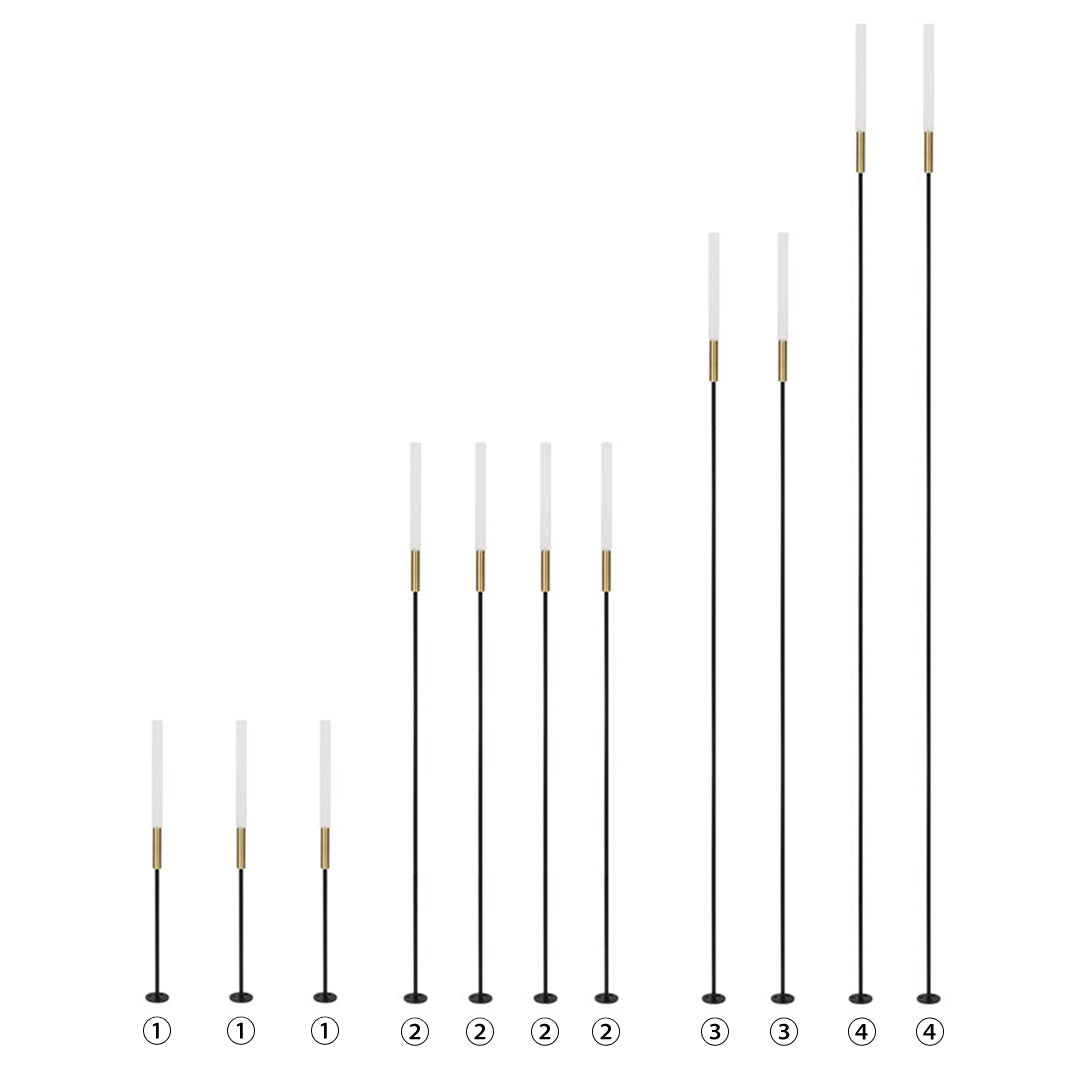 Landscape Spike Light Outdoor Waterproof LED Reed Ground Insert Light