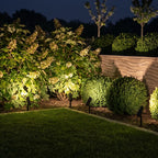 Rotatable Outdoor Waterproof LED Landscape Spotlights for Courtyard Lawn