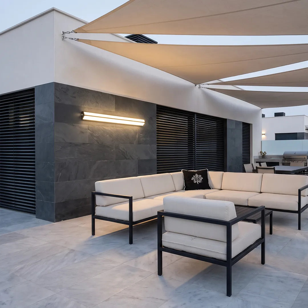 LED Linear Wall Sconce Modern Outdoor Long Geometric Light