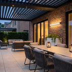 LED Linear Wall Sconce Modern Outdoor Long Geometric Light