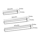 LED Linear Wall Sconce Modern Outdoor Long Geometric Light