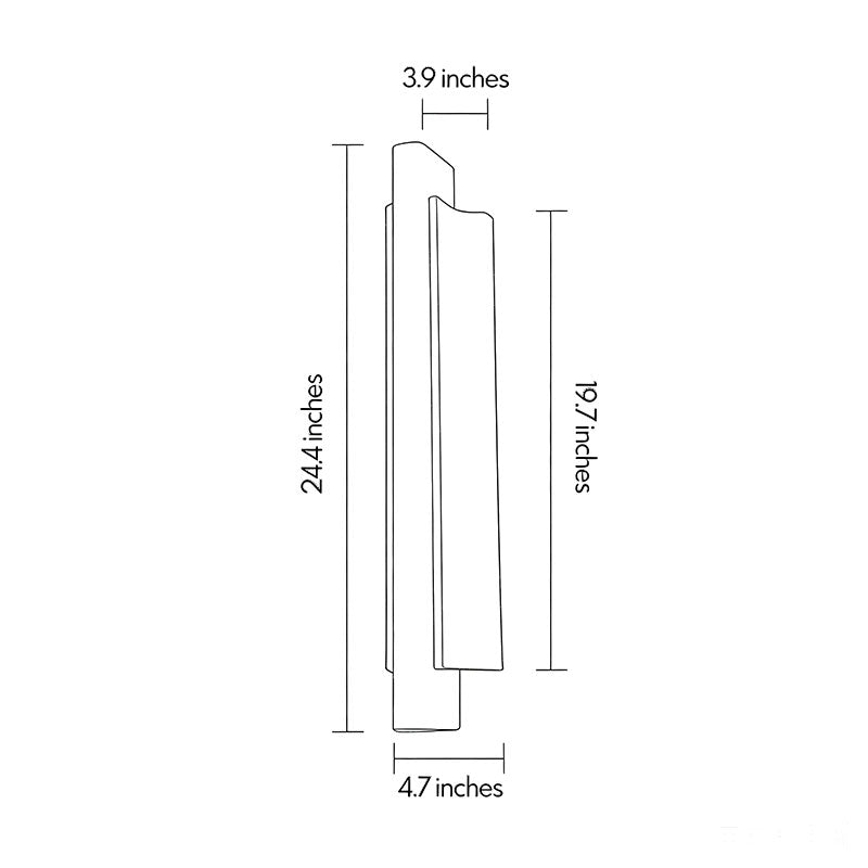 Outdoor Wall Lights Modern Minimalist Waterproof Garden Light