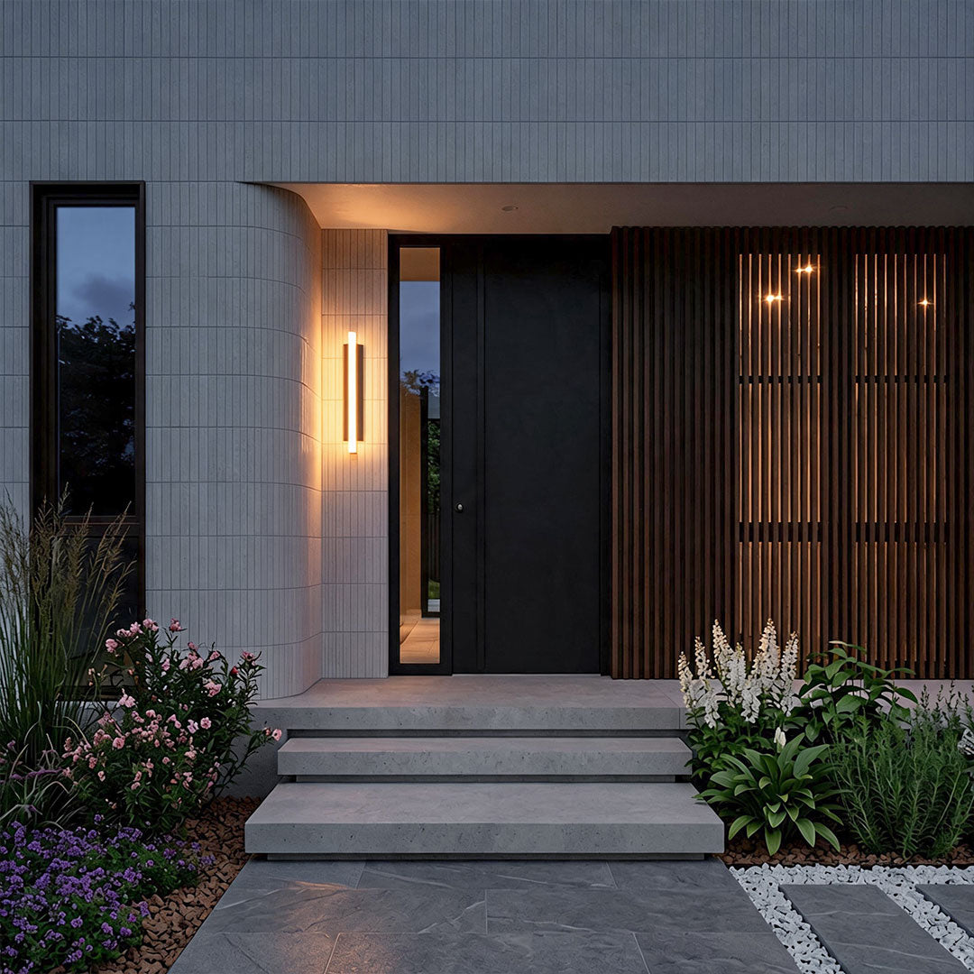 Outdoor Wall Lights Modern Minimalist Waterproof Garden Light