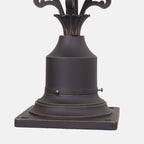 Outdoor Driveway Pillar Lights European Crown Waterproof Light