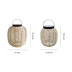 LED Outdoor Solar Lantern Decorative Ambiance Lights