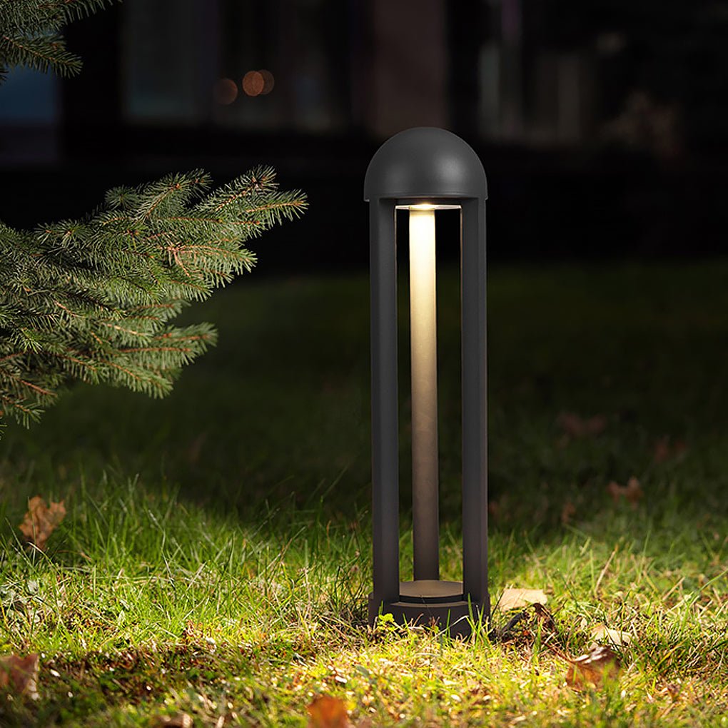 Stylish LED Outdoor Waterproof Lawn Light with Decorative Columns