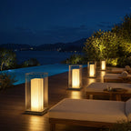 Quare Bollard Light Fixture Outdoor LED Landscape Light