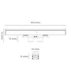 LED Strip Lights on Wall Outdoor Waterproof Lights