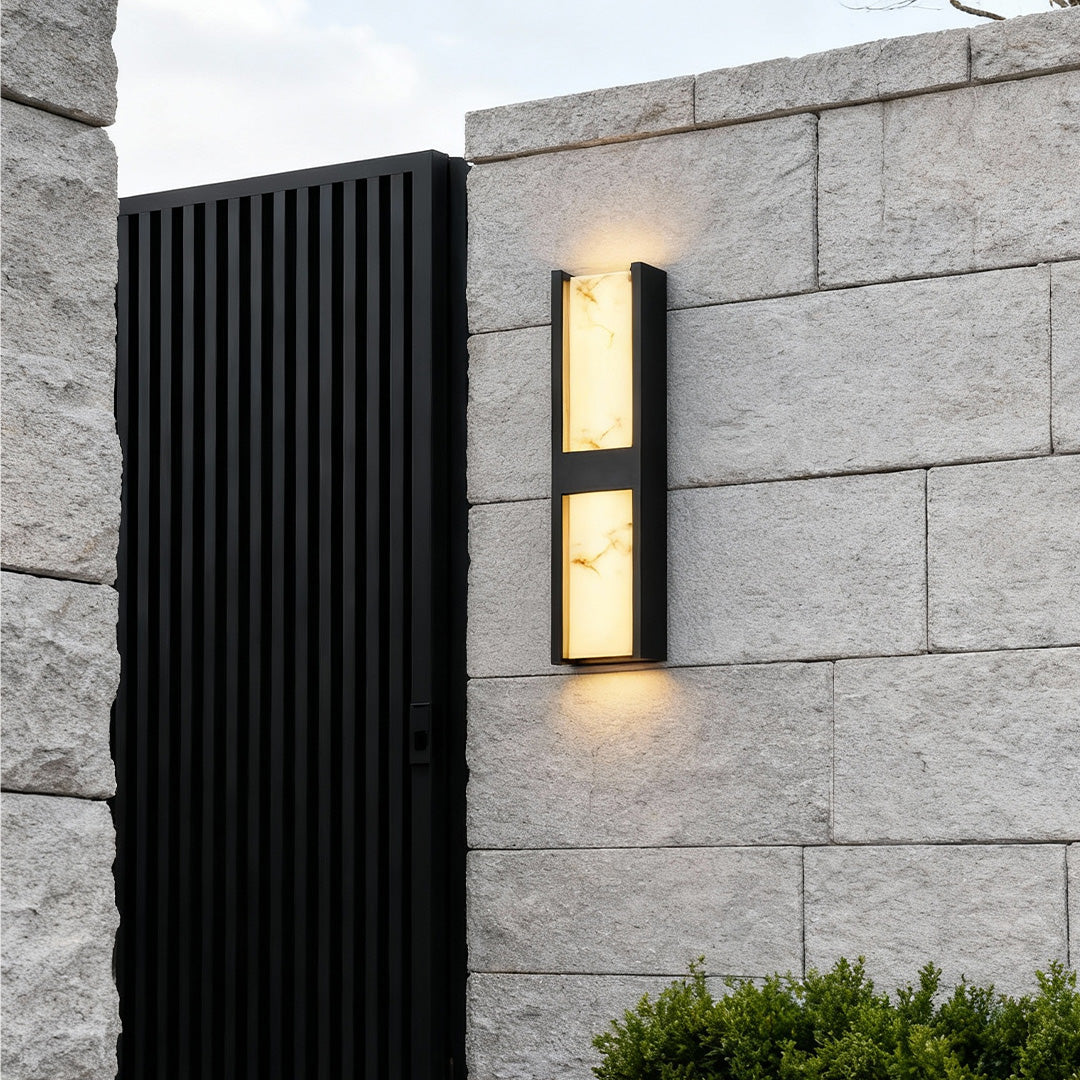 LED Wall Sconce Light Fixtures Waterproof Minimalist Square Lamp