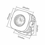 Exterior Spotlights Water Ripple Outdoor Projection Mood Light