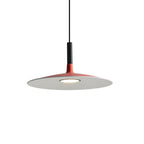 Flat Circular Design Industrial Pendant Lighting Modern Metal Ceiling Light