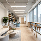 Linear Ceiling Light Modern Minimalist White LED Light