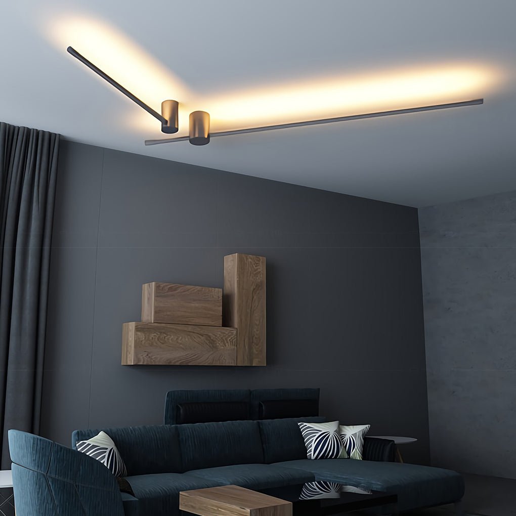 Linear LED Wall Light Nordic Ultra-Thin Long LED Light