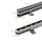 Linear LED Wall Washer Upward Outdoor Aluminum Light