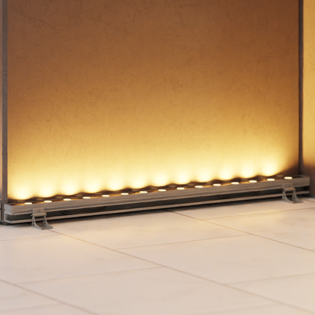 Linear LED Wall Washer Upward Outdoor Aluminum Light