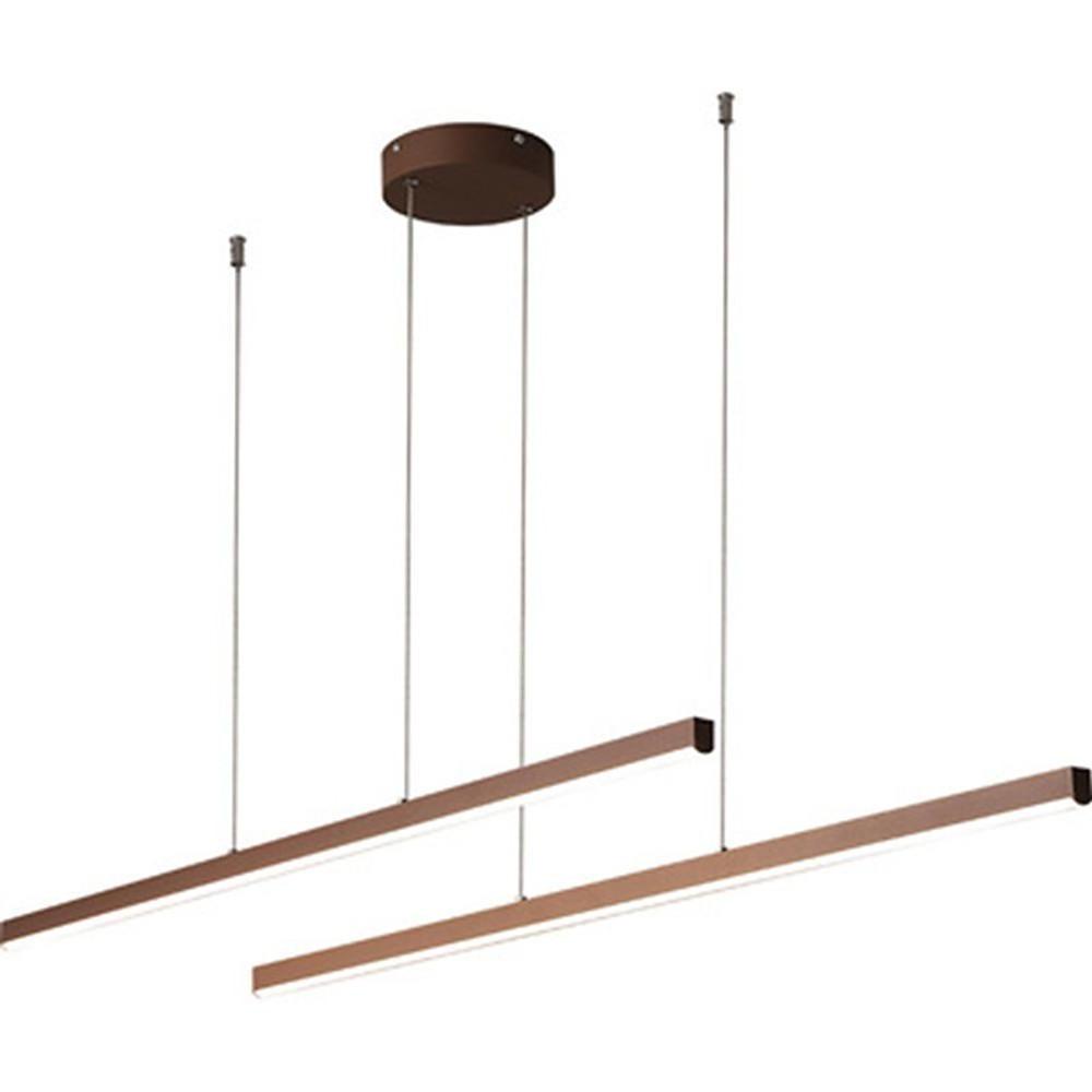Linear Pendant Light Fixtures Modern Country Style Light