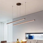 Linear Pendant Light Fixtures Modern Country Style Light