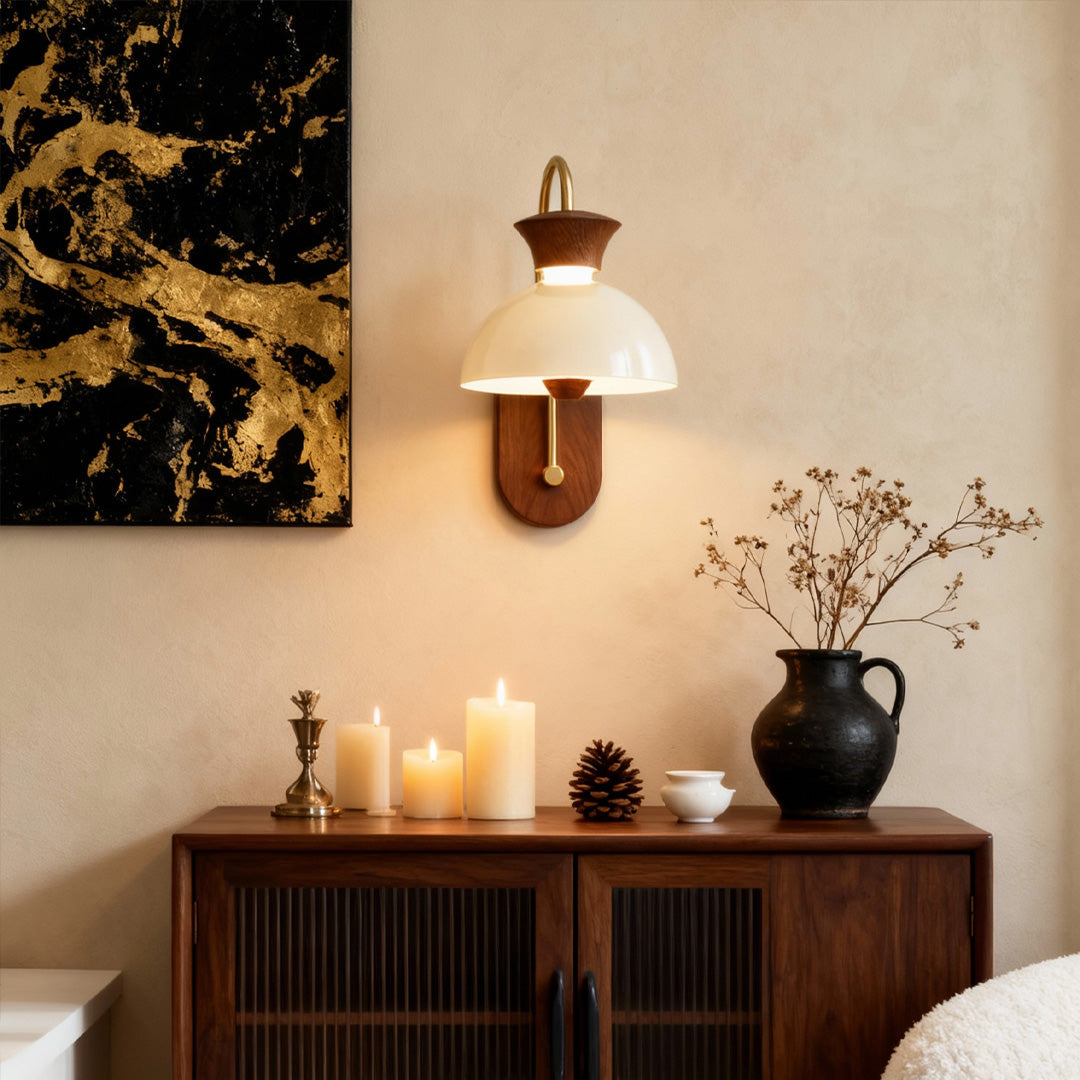 Vintage Sconce Wall Light Nordic Minimalist Rotomolded Lamp