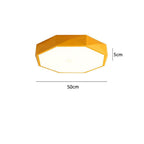 Octagonal Bedroom LED Flush Mount Ceiling Light for Baby Kids
