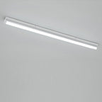 Long Strip Ceiling Light LED Modern White Aluminum Light