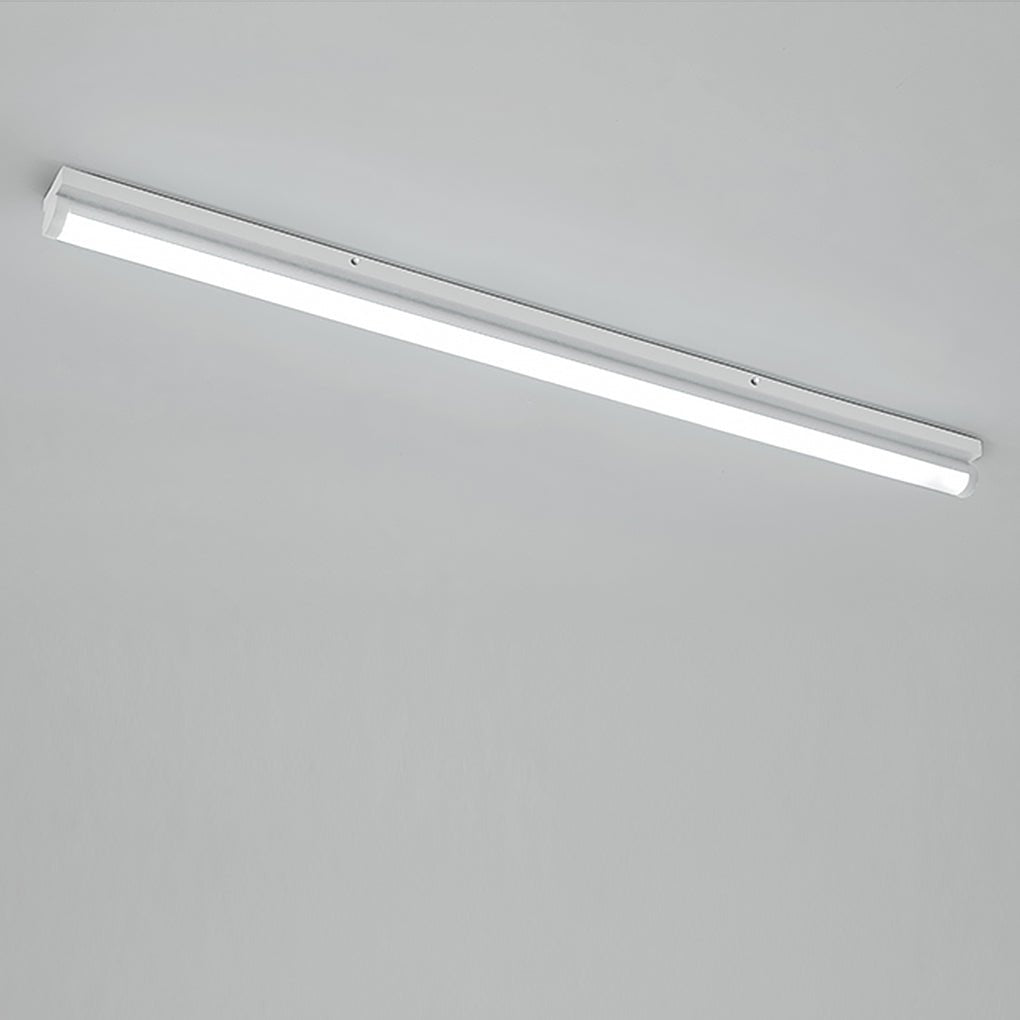 Long Strip Ceiling Light LED Modern White Aluminum Light