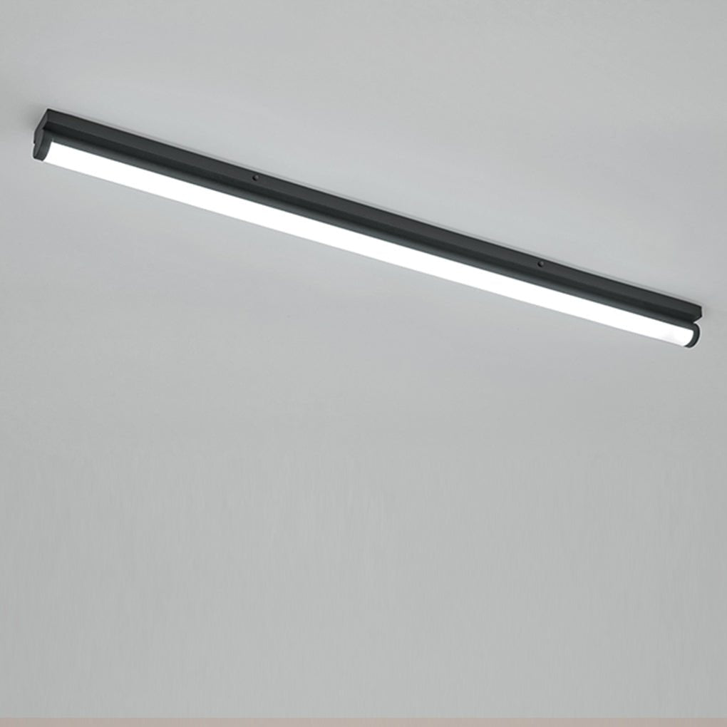 Long Strip Ceiling Light LED Modern White Aluminum Light