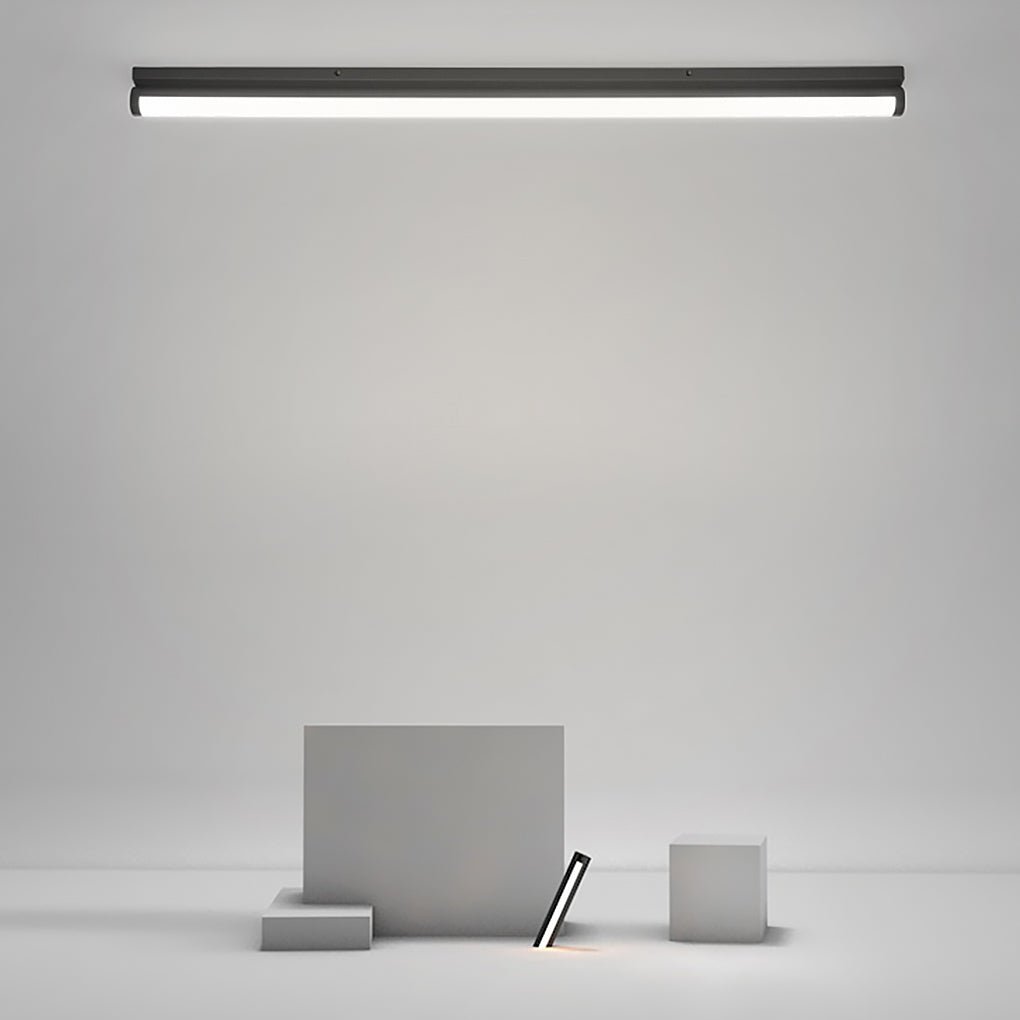 Long Strip Ceiling Light LED Modern White Aluminum Light