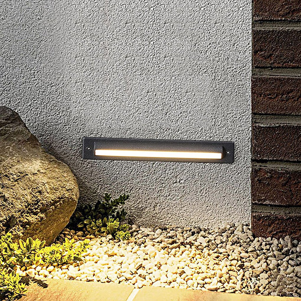 Black LED Bar Lights Embedded Step Deck Lights