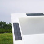 Luminous Flower Pots Square Waterproof LED Solar Light