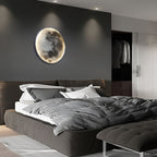 Full Moon Lamp Wall Modern Round LED Artistic Lamp
