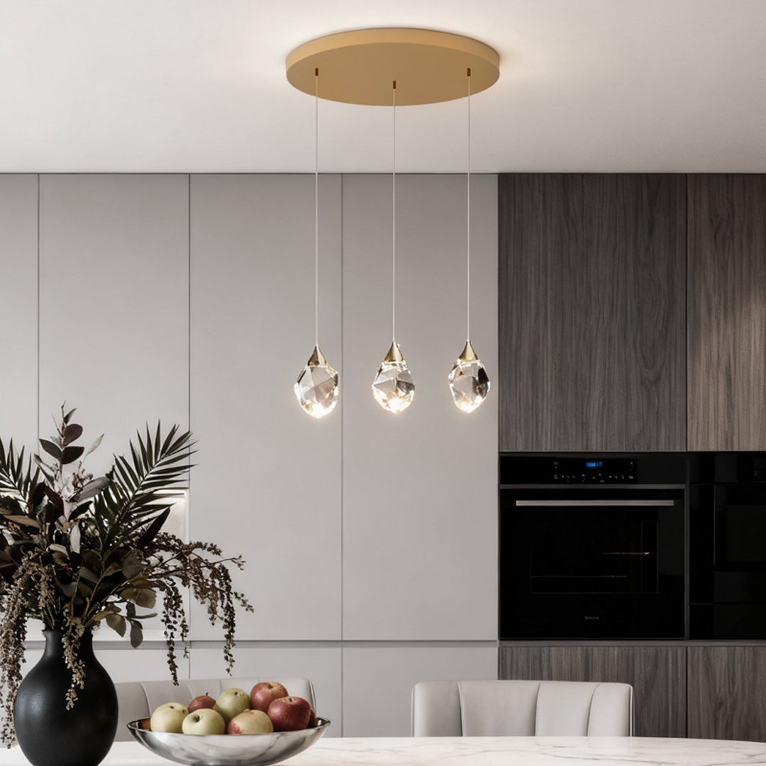 Luxury Staircase Chandelier Modern Spiral Crystal High Ceiling Light