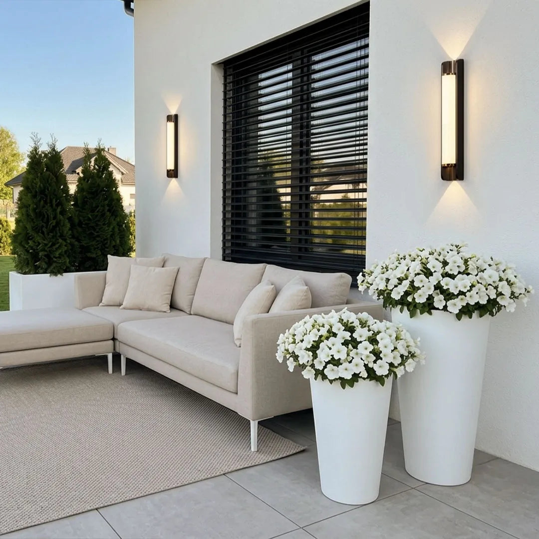 Up Down Outdoor Wall Sconce Glow Waterproof LED Light