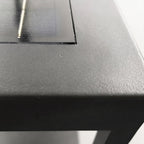 Concrete Pillar Lights Modern Open-Frame Square LED Light