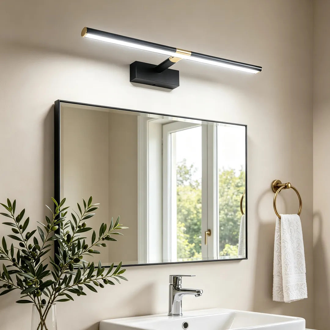 Master Bathroom Vanity Lights LED Extendable Arm Light