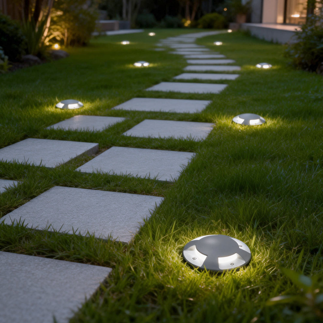 Metal Deck Lights Modern LED Recessed Waterproof Step Light