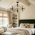 Midcentury Modern Chandeliers Molecular Ceiling Light