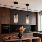 Mini Crystal Pendant Light Creative Art Crystal Island Ceiling Light