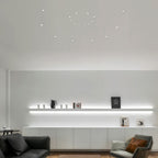 6 PCS Mini LED Spotlights Deep Recessed Anti-Glare Open-Hole Light