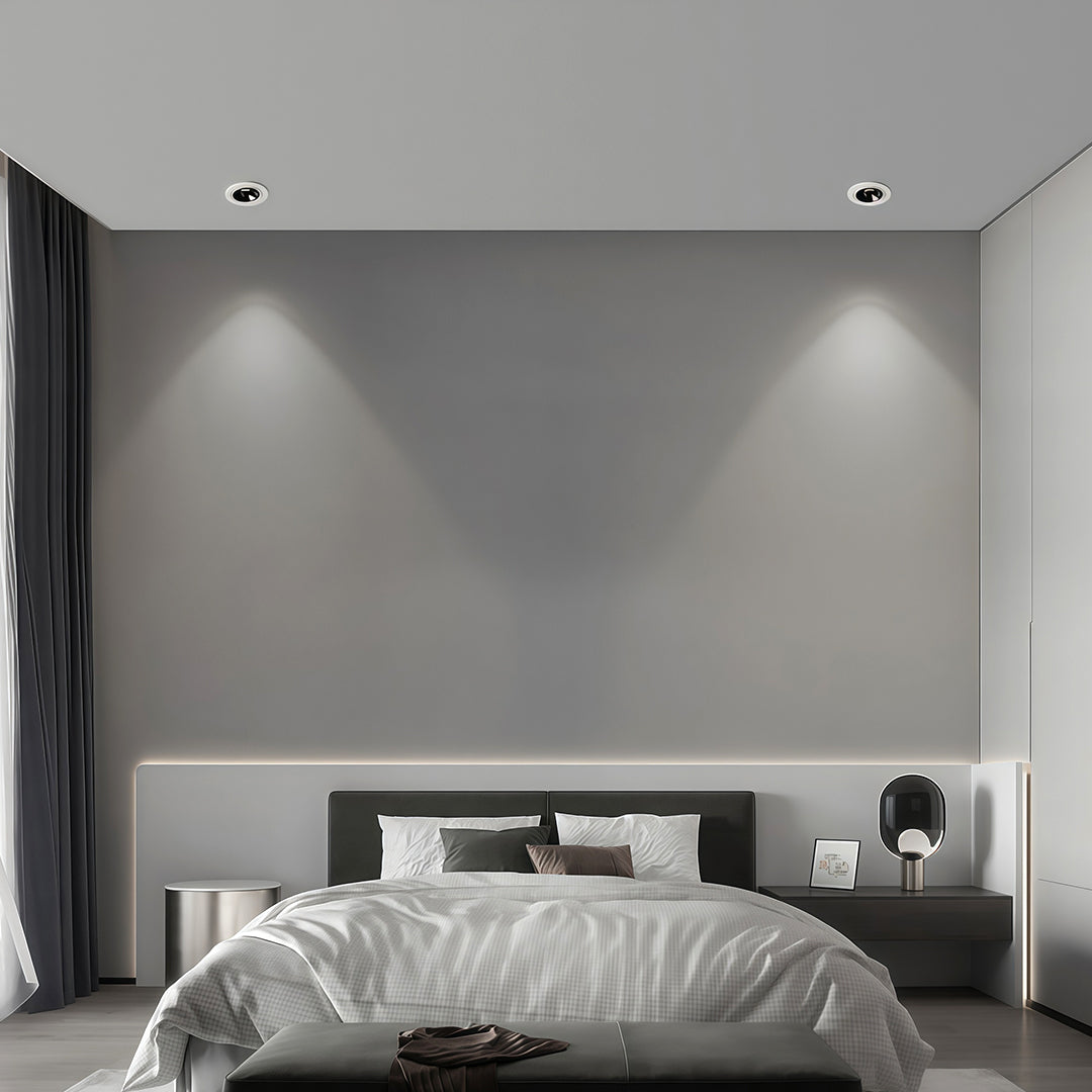 Directional Recessed Downlight Full-Spectrum LED Light